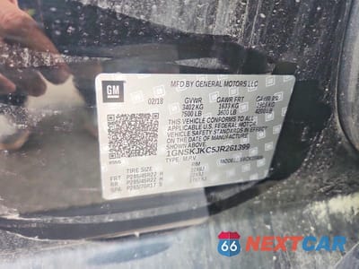 Zdjęcie 13 z 13 samochodu: 2018 CHEVROLET SUBURBAN K1500 PREMIER VIN:1GNSKJKC5JR261399 - miniatura