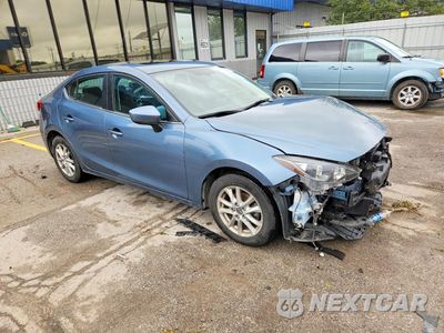 Czwarte zdjęcie samochodu z boku: 2015 MAZDA 3 GRAND TOURING VIN:3MZBM1W75FM167397 - miniatura