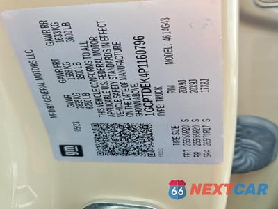 Zdjęcie 12 z 12 samochodu: 2023 CHEVROLET COLORADO VIN:1GCPTDEK4P1160796 - miniatura