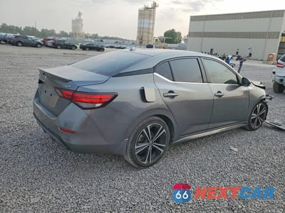 Trzecie zdjęcie samochodu z tyłu: 2020 NISSAN SENTRA SR VIN:3N1AB8DV9LY284650 - miniatura