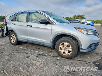 Czwarte zdjęcie samochodu z boku: 2014 HONDA CR-V LX VIN:2HKRM3H31EH506166 - miniatura