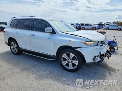 Czwarte zdjęcie samochodu z boku: 2013 TOYOTA HIGHLANDER LIMITED VIN:5TDYK3EH4DS118455 - miniatura