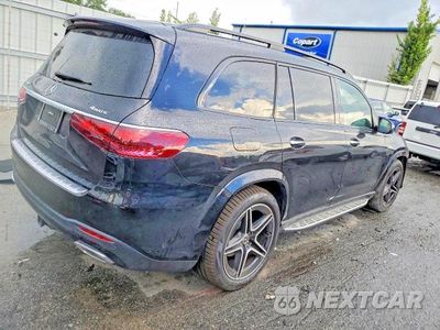Trzecie zdjęcie samochodu z tyłu: 2024 MERCEDES-BENZ GLS 450 4MATIC VIN:4JGFF5KE5RB060410 - miniatura