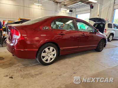 Trzecie zdjęcie samochodu z tyłu: 2010 HONDA CIVIC LX VIN:19XFA1F58AE043882 - miniatura