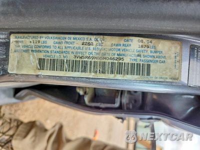 Zdjęcie 12 z 12 samochodu: 2005 VOLKSWAGEN JETTA GLS TDI VIN:3VWSR69M85M046295 - miniatura