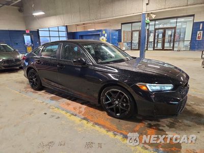 Czwarte zdjęcie samochodu z boku: 2025 HONDA CIVIC SPORT VIN:2HGFE2F52SH527600 - miniatura