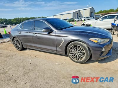 Czwarte zdjęcie samochodu z boku: 2019 GENESIS G70 ELITE VIN:KMTG34LA8KU021175 - miniatura