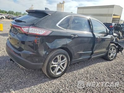Trzecie zdjęcie samochodu z tyłu: 2015 FORD EDGE TITANIUM VIN:2FMTK3K83FBC39539 - miniatura