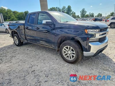Czwarte zdjęcie samochodu z boku: 2022 CHEVROLET SILVERADO LTD K1500 LT-L VIN:1GCRYJEK6NZ220004 - miniatura