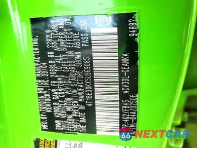 Zdjęcie 12 z 12 samochodu: 2005 TOYOTA CAMRY LE VIN:4T1BE30KX5U969085 - miniatura