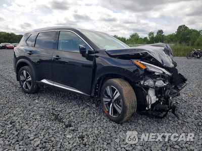 Czwarte zdjęcie samochodu z boku: 2021 NISSAN ROGUE SL VIN:5N1AT3CB0MC820573 - miniatura