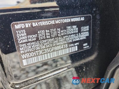 Zdjęcie 13 z 13 samochodu: 2016 BMW X1 XDRIVE28I VIN:WBXHT3C35GP886418 - miniatura