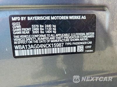Zdjęcie 13 z 13 samochodu: 2022 BMW 530E VIN:WBA13AG04NCK15987 - miniatura