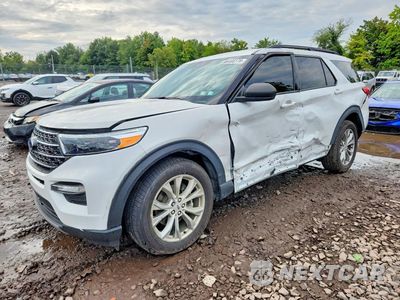 2021 FORD EXPLORER XLT 1FMSK8DH8MGA67018 - główne zdjęcie licytacji z USA - miniatura