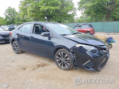 Czwarte zdjęcie samochodu z boku: 2019 TOYOTA COROLLA SE VIN:2T1BURHE2KC165431 - miniatura