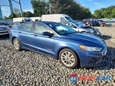 Czwarte zdjęcie samochodu z boku: 2019 FORD FUSION SE VIN:3FA6P0LUXKR104878 - miniatura