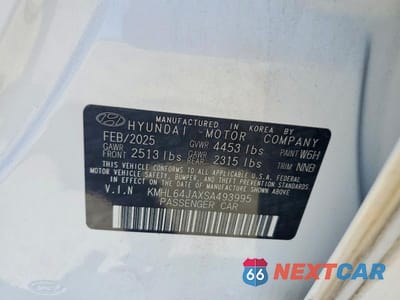 Zdjęcie 13 z 13 samochodu: 2025 HYUNDAI SONATA SEL VIN:KMHL64JAXSA493995 - miniatura