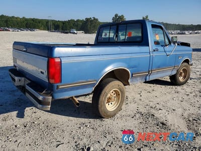 Trzecie zdjęcie samochodu z tyłu: 1991 FORD F150 VIN:1FTDF15Y3MNA75630 - miniatura