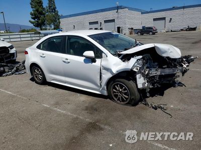 Czwarte zdjęcie samochodu z boku: 2021 TOYOTA COROLLA LE VIN:JTDEAMDE5MJ015304 - miniatura