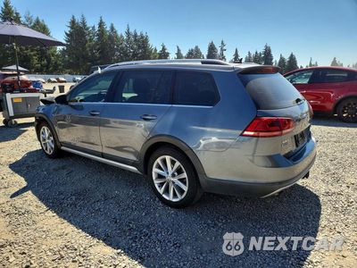 Drugie zdjęcie samochodu z przodu: 2017 VOLKSWAGEN GOLF ALLTRACK S VIN:3VWH17AU6HM516766 - miniatura