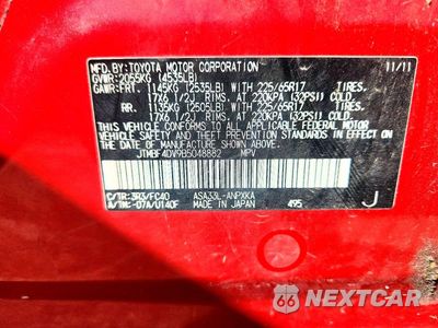 Zdjęcie 13 z 13 samochodu: 2011 TOYOTA RAV4 BASE VIN:JTMBF4DV9B5048882 - miniatura