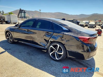 Drugie zdjęcie samochodu z przodu: 2021 HONDA ACCORD LX VIN:1HGCV1F14MA022542 - miniatura