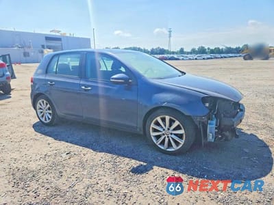 Czwarte zdjęcie samochodu z boku: 2012 VOLKSWAGEN GOLF VIN:WVWDM7AJ1CW117786 - miniatura
