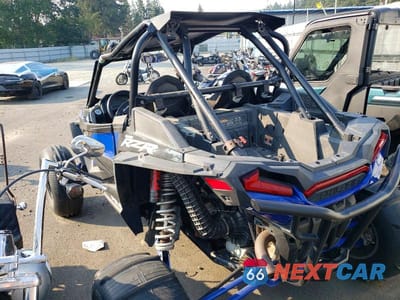 Trzecie zdjęcie samochodu z tyłu: 2019 POLARIS RZR UTILITY VEHICLE VIN:3NSVEL921KF789730 - miniatura