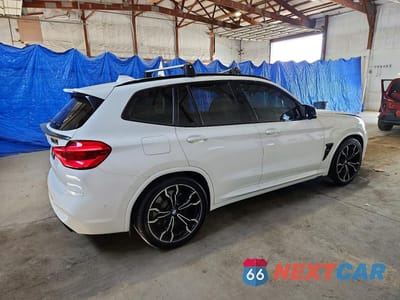 Trzecie zdjęcie samochodu z tyłu: 2020 BMW X3 M COMPETITION VIN:5YMTS0C05LLA58007 - miniatura