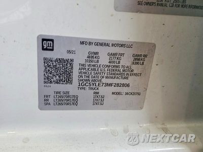 Zdjęcie 12 z 12 samochodu: 2021 CHEVROLET SILVERADO K2500 HEAVY DUTY VIN:1GC5YLE73MF282806 - miniatura
