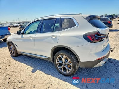 Drugie zdjęcie samochodu z przodu: 2022 BMW X3 SDRIVE30I VIN:5UX43DP00N9L75555 - miniatura