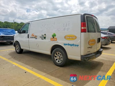Drugie zdjęcie samochodu z przodu: 2013 CHEVROLET EXPRESS G1500 VIN:1GCSGAF44D1107976 - miniatura