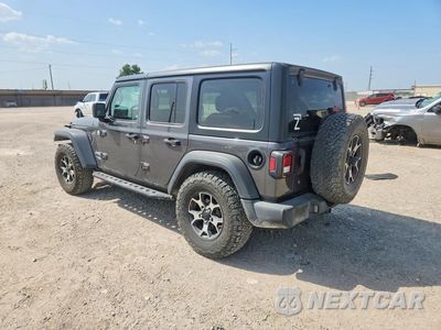 Drugie zdjęcie samochodu z przodu: 2018 JEEP WRANGLER UNLIMITED SPORT VIN:1C4HJXDG9JW138926 - miniatura