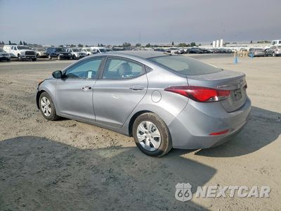 Drugie zdjęcie samochodu z przodu: 2016 HYUNDAI ELANTRA SE VIN:5NPDH4AE2GH714933 - miniatura