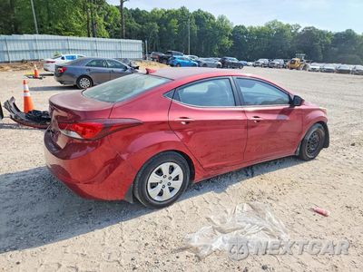 Trzecie zdjęcie samochodu z tyłu: 2016 HYUNDAI ELANTRA SE VIN:5NPDH4AE6GH795466 - miniatura