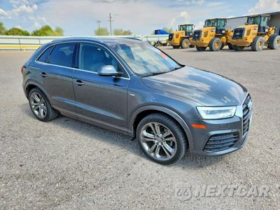 Czwarte zdjęcie samochodu z boku: 2018 AUDI Q3 PREMIUM PLUS VIN:WA1JCCFS7JR015589 - miniatura
