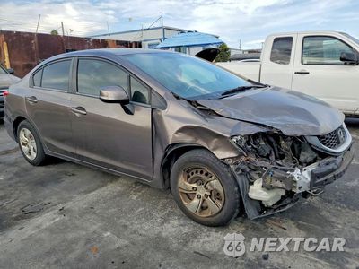 Czwarte zdjęcie samochodu z boku: 2013 HONDA CIVIC LX VIN:2HGFB2F54DH547326 - miniatura