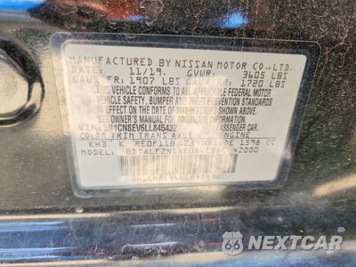 Zdjęcie 13 z 13 samochodu: 2020 NISSAN VERSA SV VIN:3N1CN8EV6LL845432 - miniatura