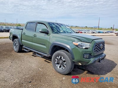 Czwarte zdjęcie samochodu z boku: 2021 TOYOTA TACOMA TRD OFF-ROAD VIN:3TMCZ5AN6MM404482 - miniatura