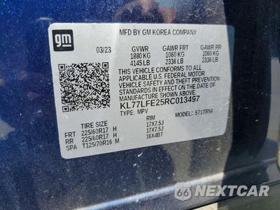 Zdjęcie 13 z 13 samochodu: 2024 CHEVROLET TRAX LS VIN:KL77LFE25RC013497 - miniatura