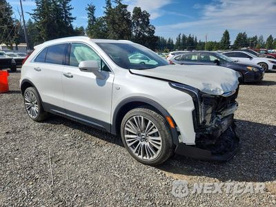 Czwarte zdjęcie samochodu z boku: 2024 CADILLAC XT4 PREMIUM LUXURY VIN:1GYFZDR43RF187008 - miniatura