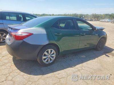 Trzecie zdjęcie samochodu z tyłu: 2015 TOYOTA COROLLA LE VIN:2T1BURHE0FC230346 - miniatura