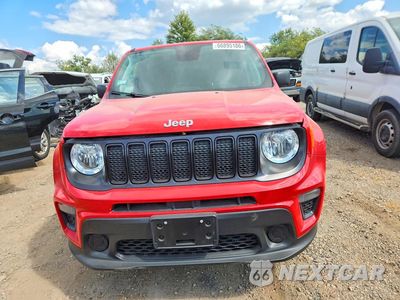 Piąte zdjęcie samochodu w środku: 2020 JEEP RENEGADE SPORT VIN:ZACNJBAB6LPL77197 - miniatura