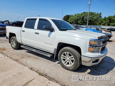 Czwarte zdjęcie samochodu z boku: 2014 CHEVROLET SILVERADO C1500 LT VIN:3GCPCREC2EG125629 - miniatura