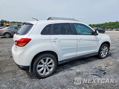 Trzecie zdjęcie samochodu z tyłu: 2014 MITSUBISHI OUTLANDER SPORT ES VIN:4A4AP3AU8EE023726 - miniatura