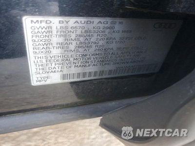 Zdjęcie 13 z 13 samochodu: 2017 AUDI Q7 PREMIUM VIN:WA1AAAF75HD008315 - miniatura