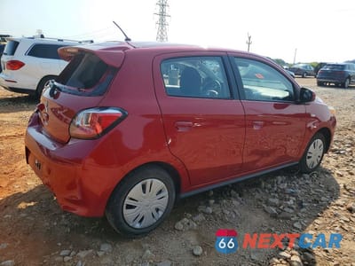 Trzecie zdjęcie samochodu z tyłu: 2024 MITSUBISHI MIRAGE ES VIN:ML32AUHJ4RH020537 - miniatura