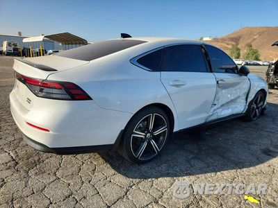 Trzecie zdjęcie samochodu z tyłu: 2024 HONDA ACCORD HYBRID SPORT VIN:1HGCY2F56RA029063 - miniatura