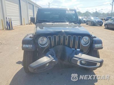 Piąte zdjęcie samochodu w środku: 2020 JEEP WRANGLER UNLIMITED SAHARA VIN:1C4HJXEN2LW161237 - miniatura