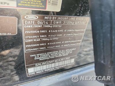 Zdjęcie 13 z 13 samochodu: 2014 LAND ROVER RANGE ROVER SPORT SE VIN:SALWG2WF4EA381360 - miniatura